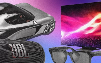 عینک‌های هوشمند Ray-Ban، خودروهای الکتریکی بدون سقف و پیتزای قابل حمل؛ اخبار جذاب دنیای گجت‌ها